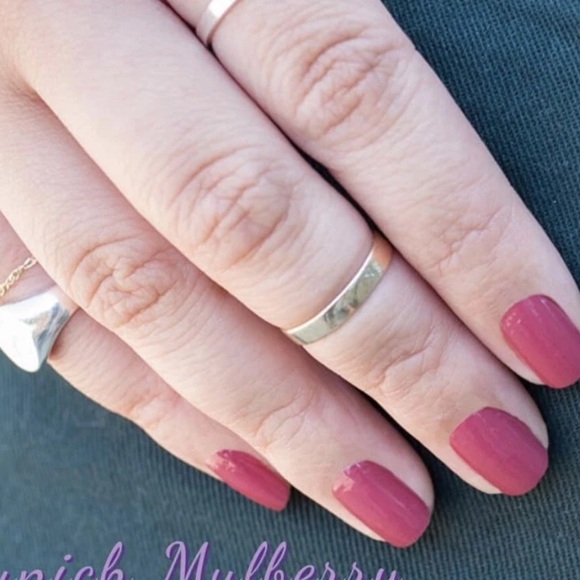 *Retired* Color Street: Munich Mulberry | Berry Red Fall Solid Classic Winter - Picture 9 of 12